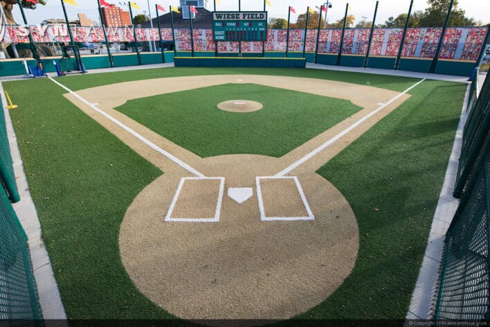 image of SYNLawn Honolulu HI sports agility childrens baseball field diamond playground